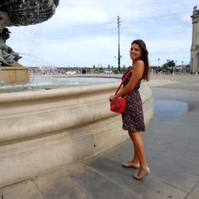 Place de la Bourse - robe H& M - bordelaise by mimi - blog mode bordeaux