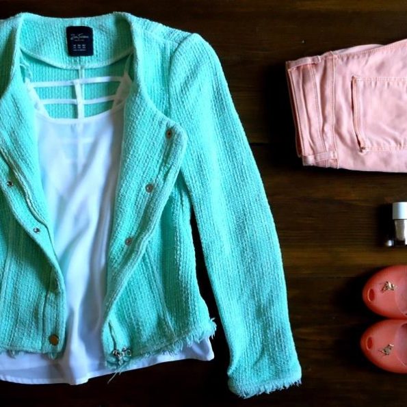 Mint Milk & Peach - Look été 2014 - bordelaise-by-mimi.com blog mode beauté Bordeaux (13)