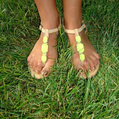 Summer in Bordeaux - Sandales H&M- bordelaise-by-mimi - blog mode beauté bons plans bordeaux