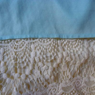 Vert Amande et Short Crochet - look sweet monday - été 2014 - bordelaise-by-mimi.com blog mode beauté bons plans Bordeaux