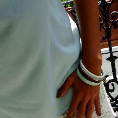 Vert Amande et Short Crochet - look sweet monday - été 2014 - bordelaise-by-mimi.com blog mode beauté bons plans Bordeaux