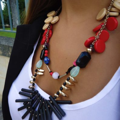 collier Stradivarius - bordelaise by mimi - blog mode beauté bordeaux