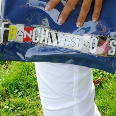 Pochette Bleu French West Coast - bordelaise by mimi - blog mode bordeaux