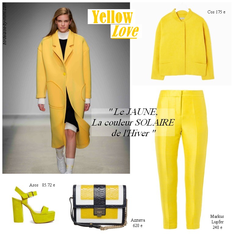 Yellow - jacquemus - cos -zara - markus lupfer - bordelaise-by-mimi.com - blog mode bordeaux