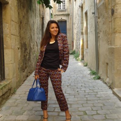 africanism - tenue 3 Suisses - imprimé graphique géométrique - look automne - bordelaise-by-mimi.com