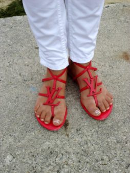 cap ferret - Sandales Louis Vuitton - bordelaise-by-mimi.com Blog Mode Bordeaux