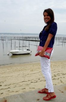 cap ferret - Veste Prada - Sandales Louis Vuitton -bordelaise-by-mimi.com