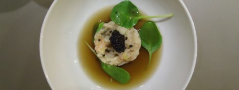 La Pinasse - Restaurant Cap Ferret - Tartare de Gambas -Agrumes - Caviar
