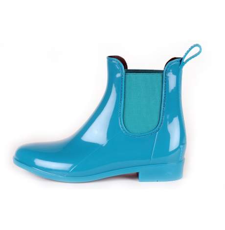 Moa bottine-pluie-elastique ciel