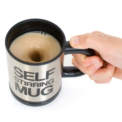 Mug Insolite Auto - Touilleur Isotherme