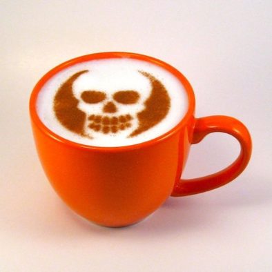 Stencil Coffee - pochoir café