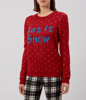 Pull-Femme-New-Look-Noel-Santa-Xmas-Let-It-Snow