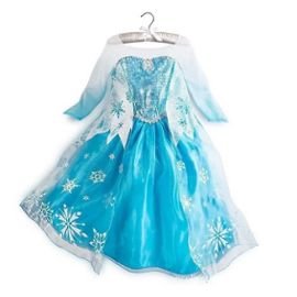 Robe-Princesse-déguisement-enfant-reine-des-neiges