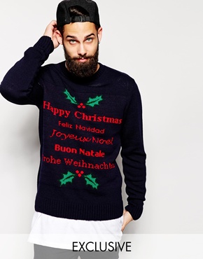 asos-pull-homme-joyeux-noël-Xmas