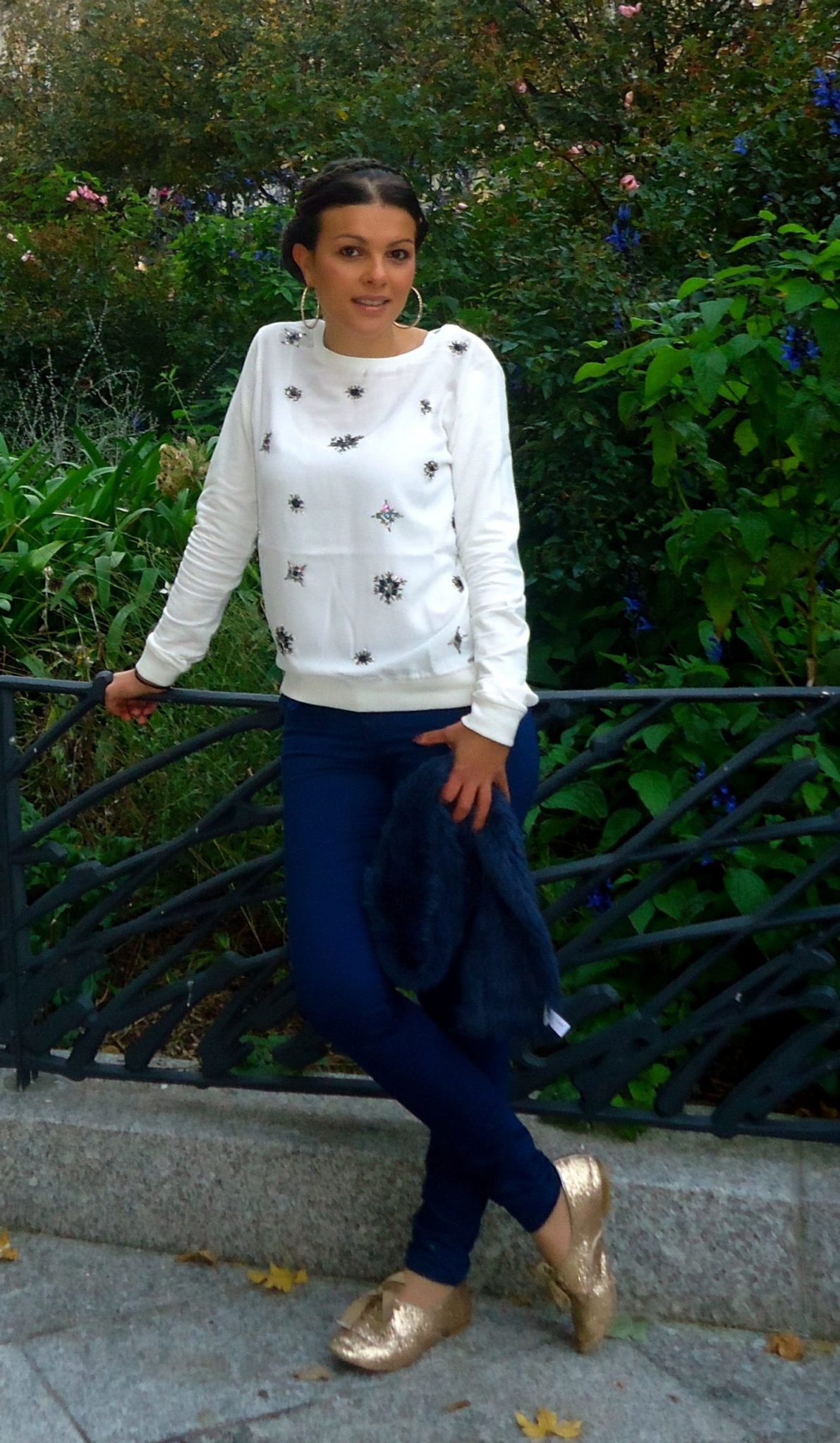 Look-Hiver-2014-Reine-des-Neige-Top-Flocon-de-Neige-Pimkie