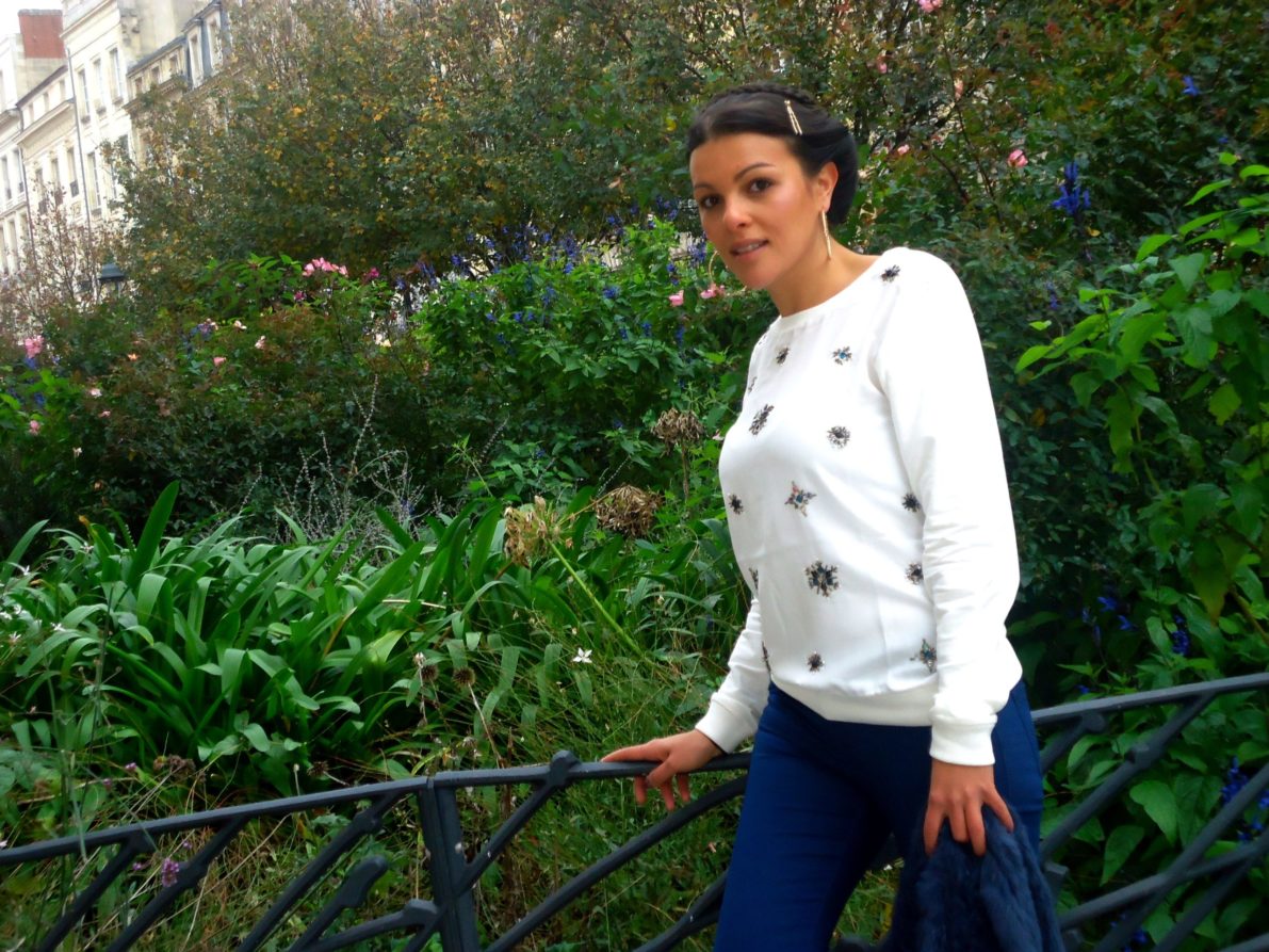 Look-Hiver-Pimkie-Sweat-Reine-des Neiges