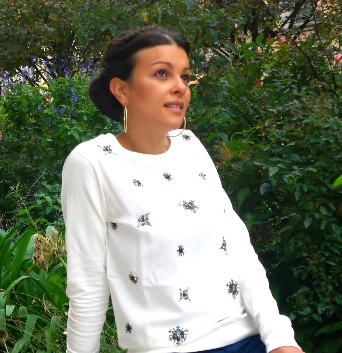 Look-Reine-Des-Neige-Elsa-Hiver-2014-Pimkie-Vintage-Roll-Coiffure-Noel-PA