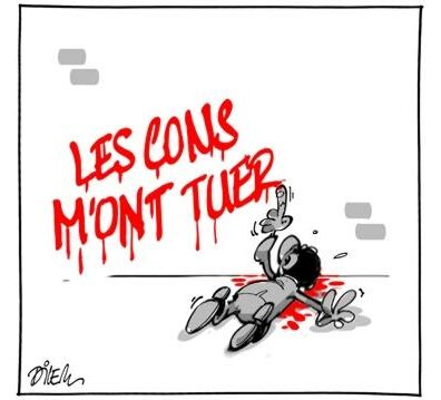 Dessin-Dilem-je-suis-Charlie-Hebdo-dessinateur-algérien