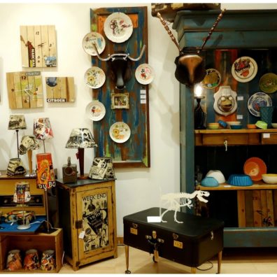 trophée-luminaire-création-vintage-boutique-éphémère-Bordeaux