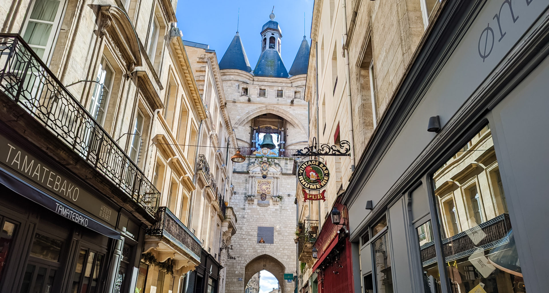 Rue St James à Bordeaux